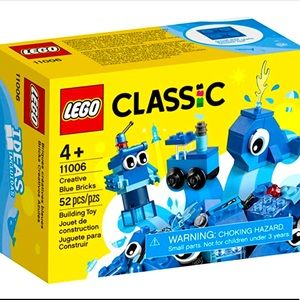 Legos Classic 52 pc Blue Set NIB.  SOLD